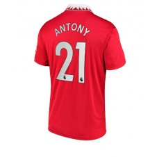 Manchester United Antony #21 Hemmatröja 2022-23 Korta ärmar